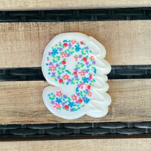 Scripted Number Cookie Cutter Set of 10 - Etsy