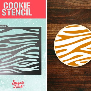 Zebra Pattern Stencil #10 - Etsy