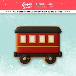 Train Car Cookie Cutter