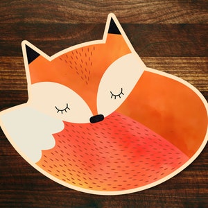 Sleepy Fox Cookie Cutter
