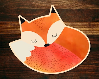 Sleepy Fox Cookie Cutter