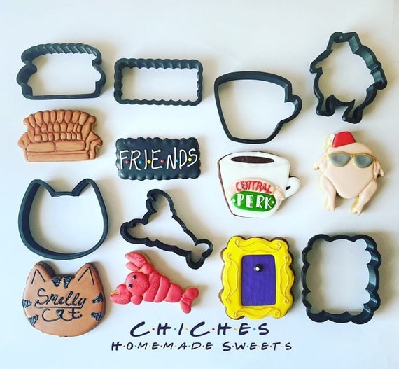 Friends Cookie Cutter Set of 7 Etsy