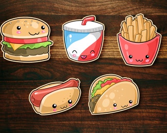 Junk Food Cookie Cutter Set of 5