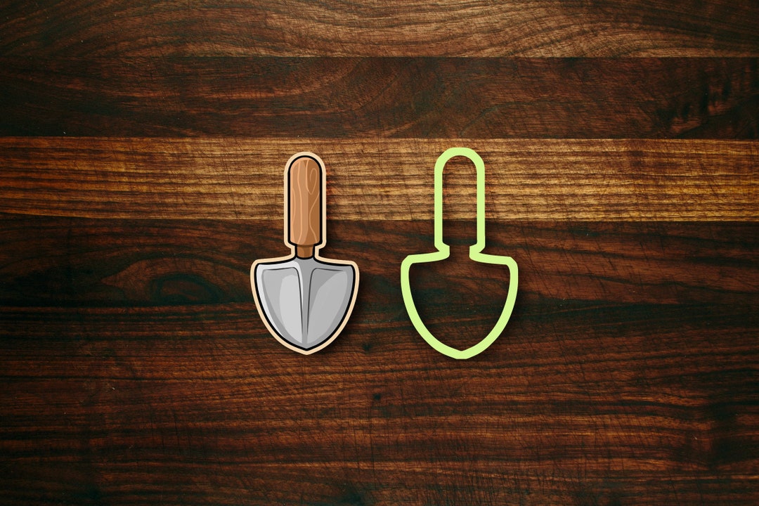 Gardening Spade Cookie Cutter Etsy