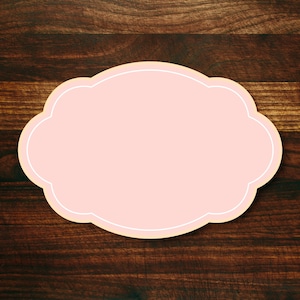 Plaque Cookie Cutter #3 image 1