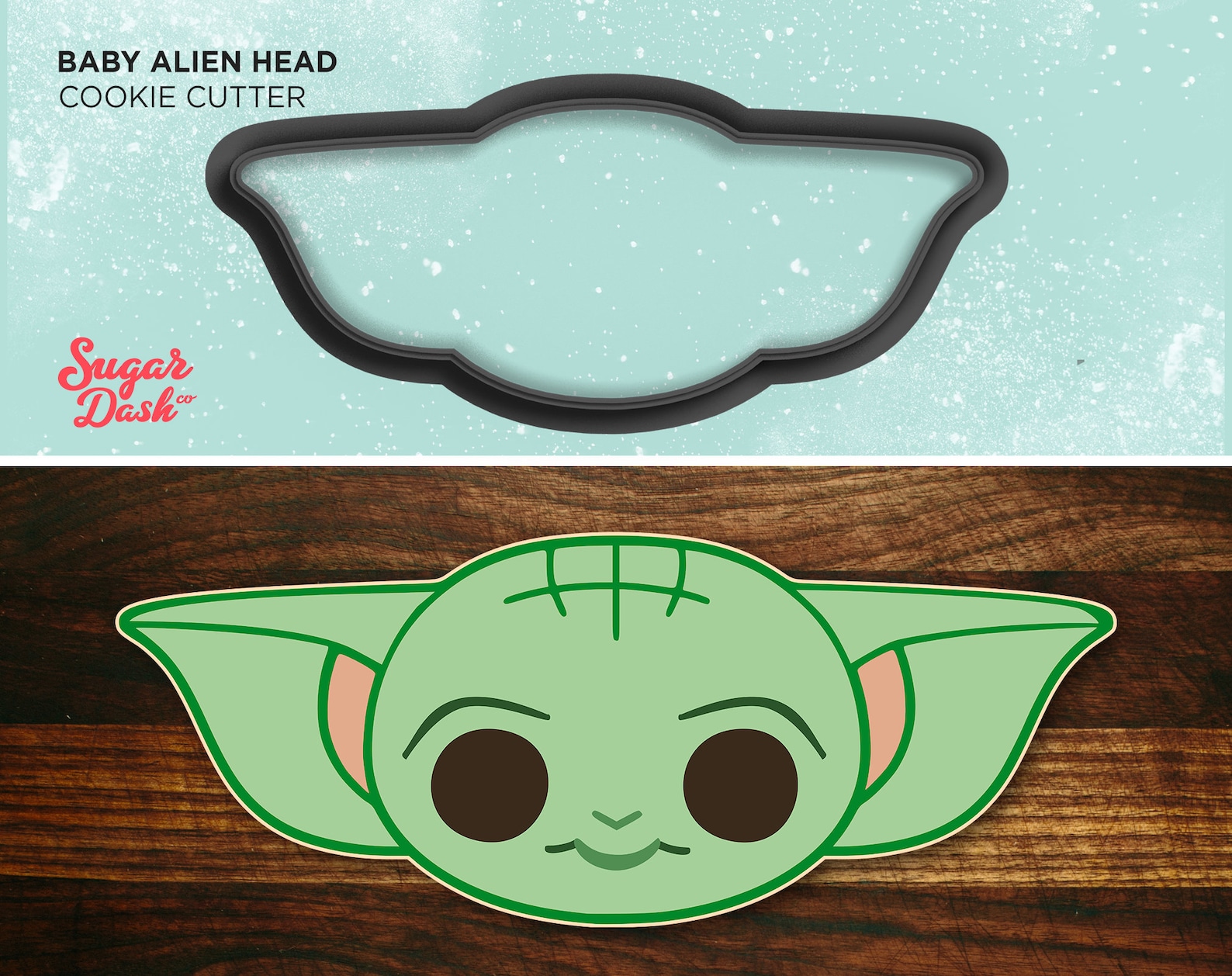 Baby Alien Head Cookie Cutter - Etsy