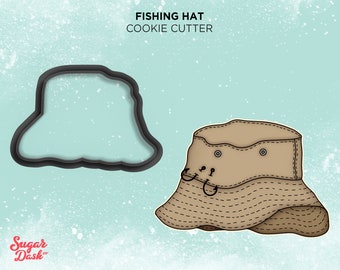 Fishing Hat Cookie Cutter