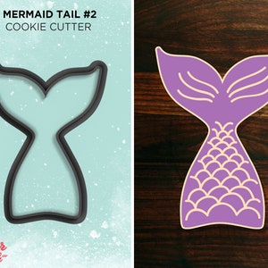 Mermaid Tail Cookie Cutter #2