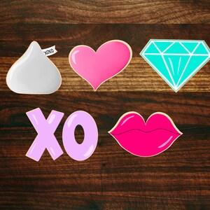 Valentines Minis Cookie Cutter Set of 6
