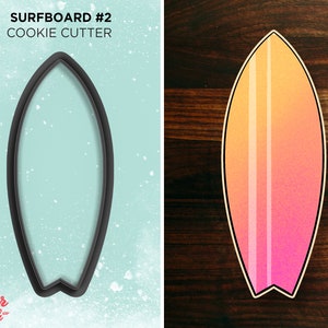 Surfboard Cookie Cutter #2