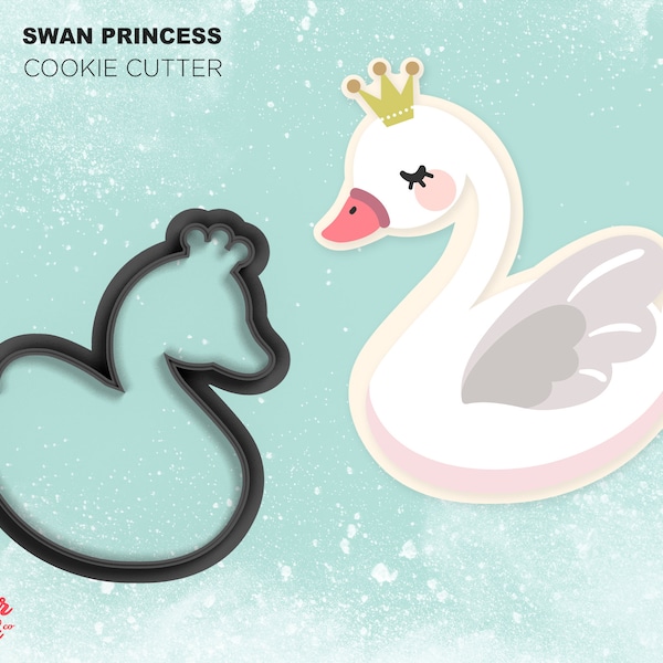 Swan Princess Cookie Cutter