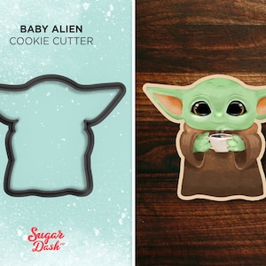 Baby Alien Cookie Cutter - Etsy
