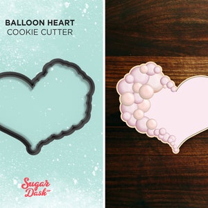 Balloon Plaque Shape #1 - Heart Cookie Cutter