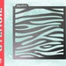 Zebra Pattern Stencil 10 - Etsy