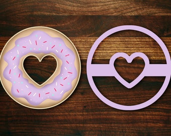 Heart Donut Cookie Cutter