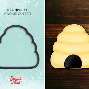 Bee Hive #1 Cookie Cutter