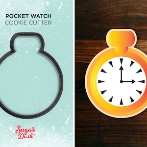 Pocket Watch - Alice in Wonderland Cookie Cutter