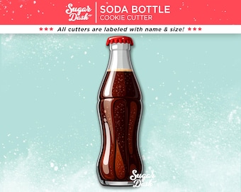 Emporte-pièce en forme de bouteille de soda
