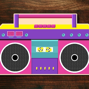 Boombox Retro 90s Cookie Cutter - Etsy