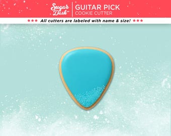 Guitar Pick Cookie Cutter