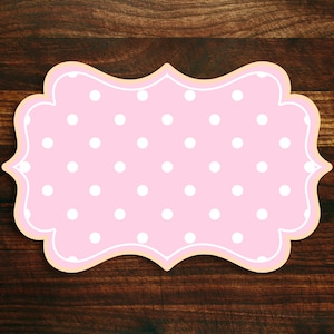 Plaque Cookie Cutter #1