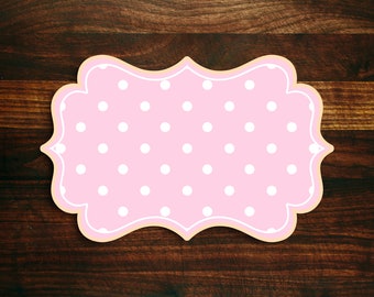 Plaque Cookie Cutter #1