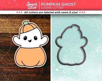 Pumpkin Ghost Cookie Cutter | Halloween