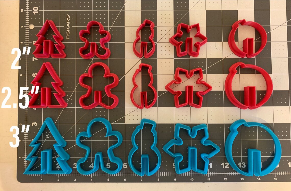 Christmas Mug Hanger Cookie Cutter Set of 5 Etsy