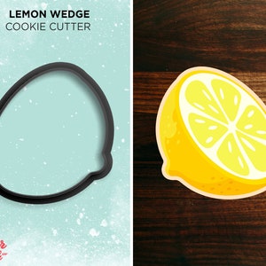 Lemon Wedge Cookie Cutter