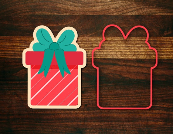 Christmas present cookie cutter Clearance