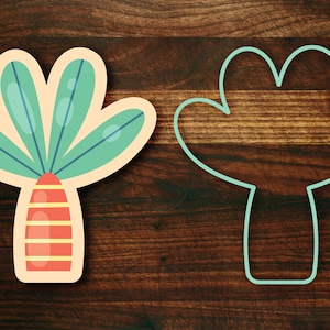 Palm Tree - Baby Dino Cookie Cutter #11