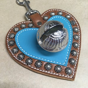 Turquoise Heart, Saddle Bell