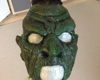 Orc latex mask kids size