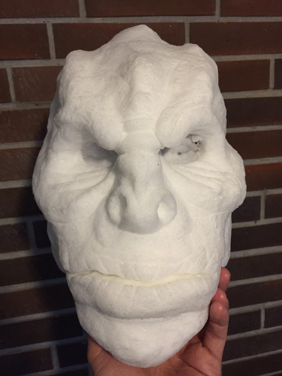 Troll 2 Foam Mask Unpainted and Uncut Etsy