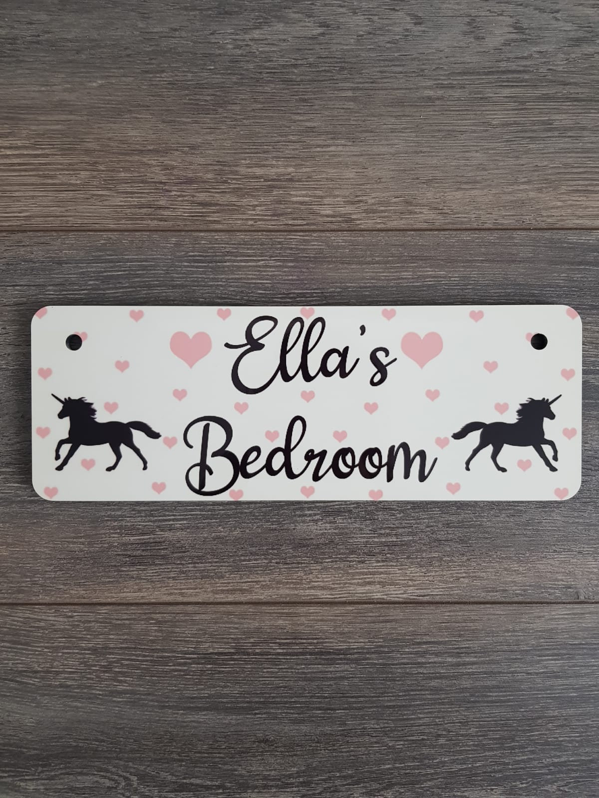 Bedroom Name Sign Door Plaque Room Plaque Name Plate Etsy