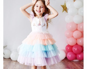 girl unicorn dress