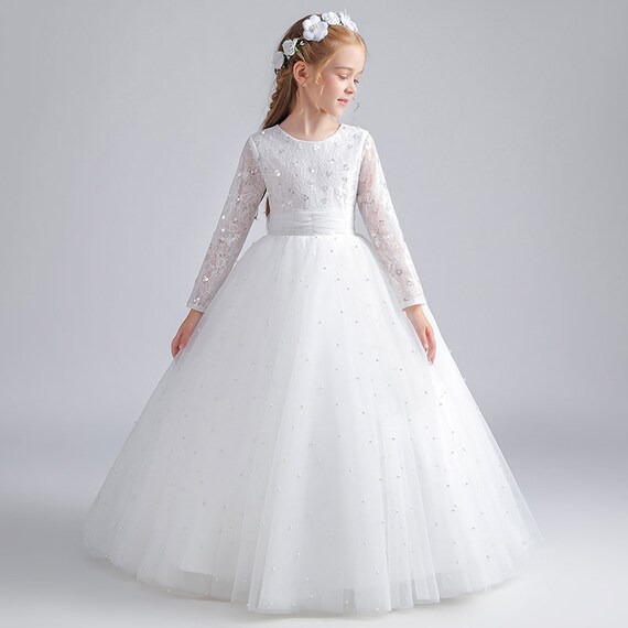 First Communion Dress Girl First 