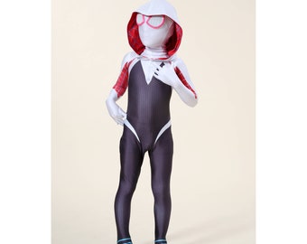 Superhero inspired costume girls || Superhero costume toddler || Superhero suit kids || Mask removable
