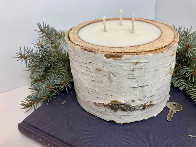 Birch Candle White Birch Scent Etsy