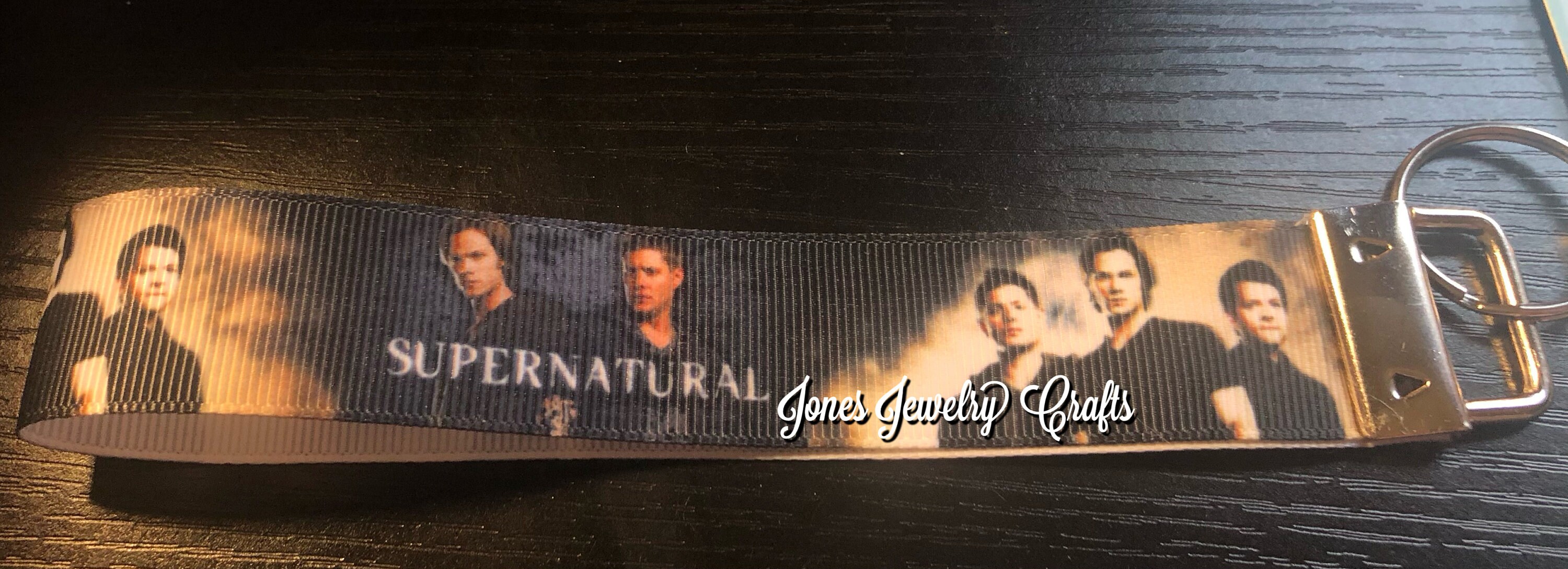 Supernatural Wristlet, Dean, Sam and Castiel Quotes, Supernatural Merch ...