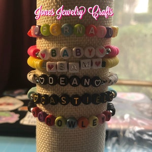 Supernatural bracelets, Dean bracelets, Sam bracelets, Castiel bracelets, Supernatural fandom, Supernatural merch