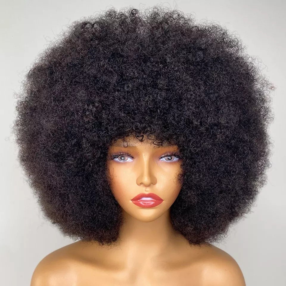 afro human hair wigs