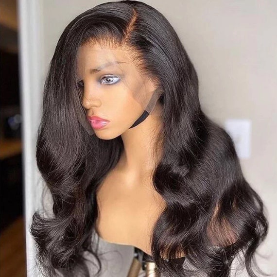Body Wave Human Hair Wig Lace Front Wig Virgin Hair Wig | Etsy