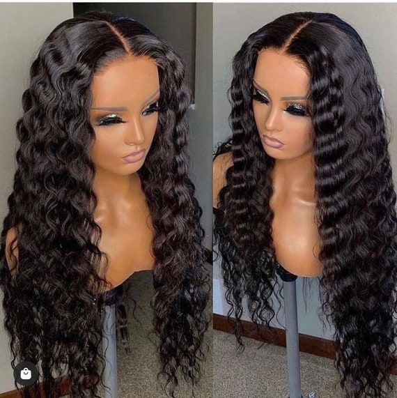 Brazilian Loose Wave Wigs 180% Density Pre-plucked Wigs Lace - Etsy Brazilian Loose Wave Wigs 180% Density Pre-plucked Wigs Lace - Etsy