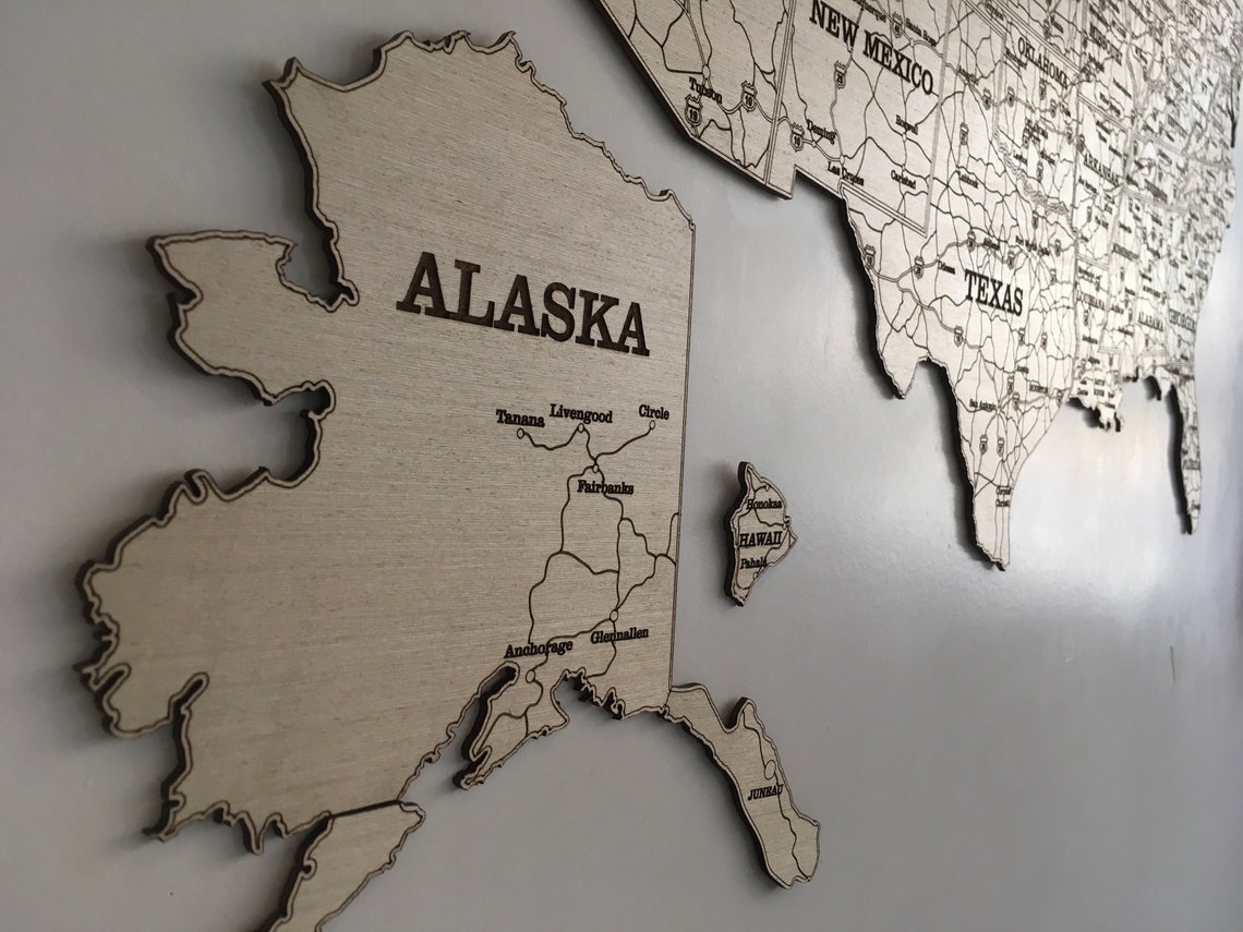 USA Travel Map United States Wood - Il 1140xN.3580006524 Je7h 