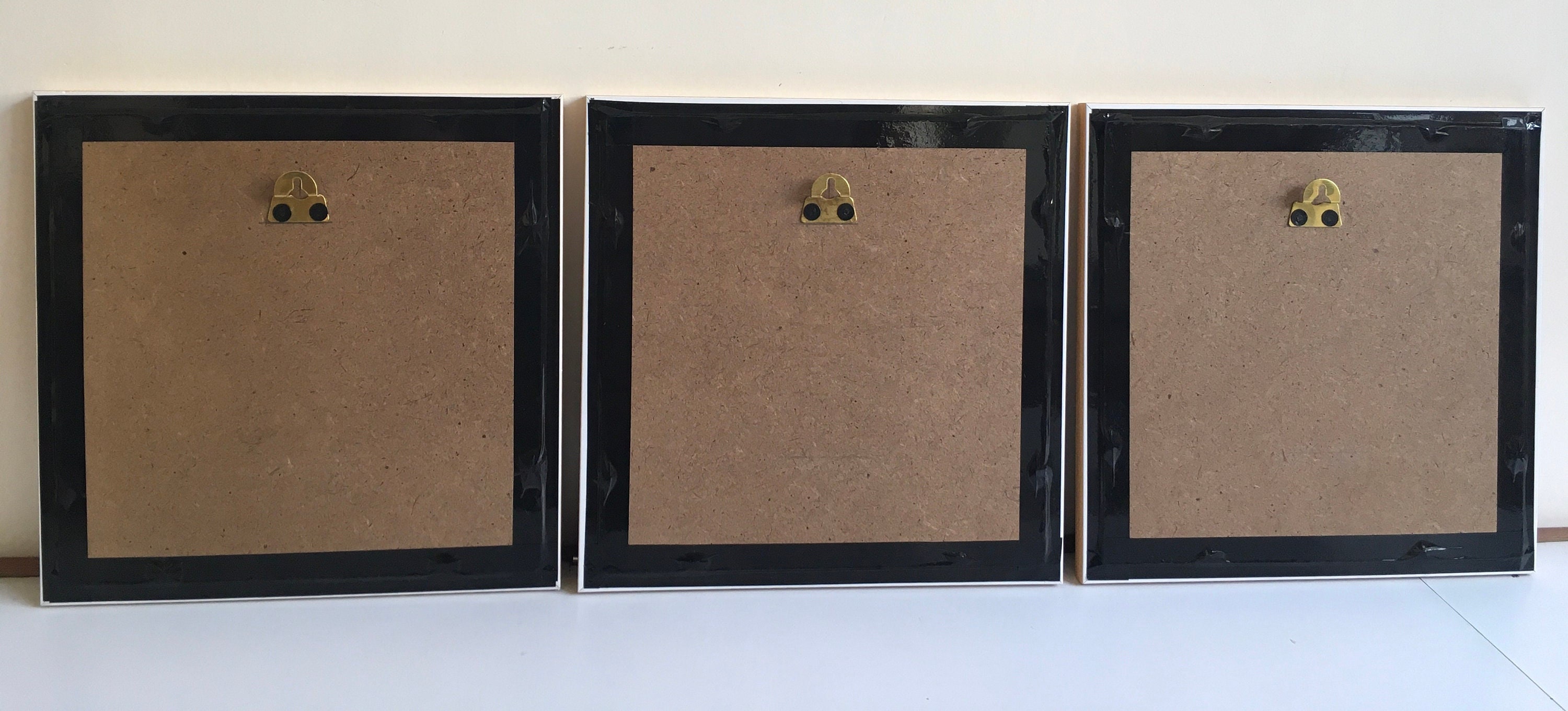 Geometric Wood Wall Art set of 3 Modern Wood Art Minimal - Etsy