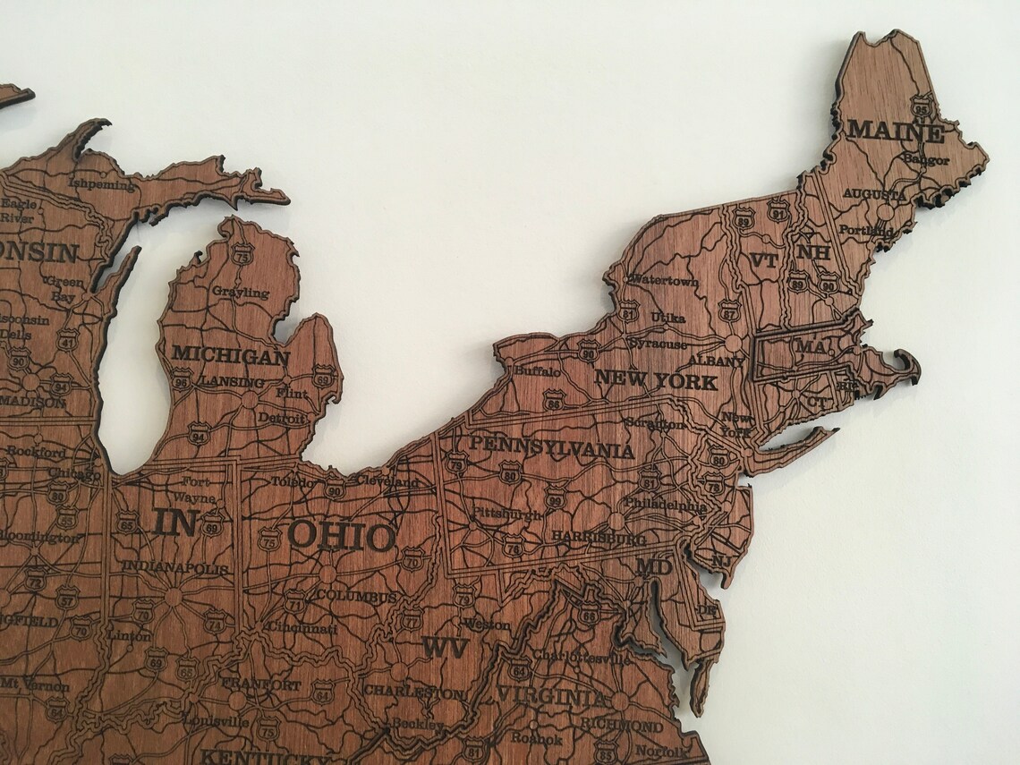 USA Travel Map United States Wood - Il 1140xN.3580040164 H5pb 