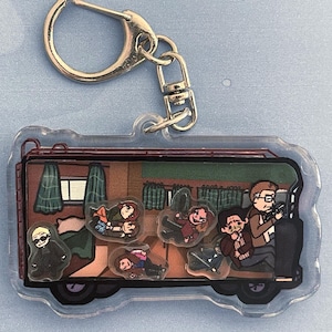 Buffy "Spiral"  Winnebago Shaker keychain