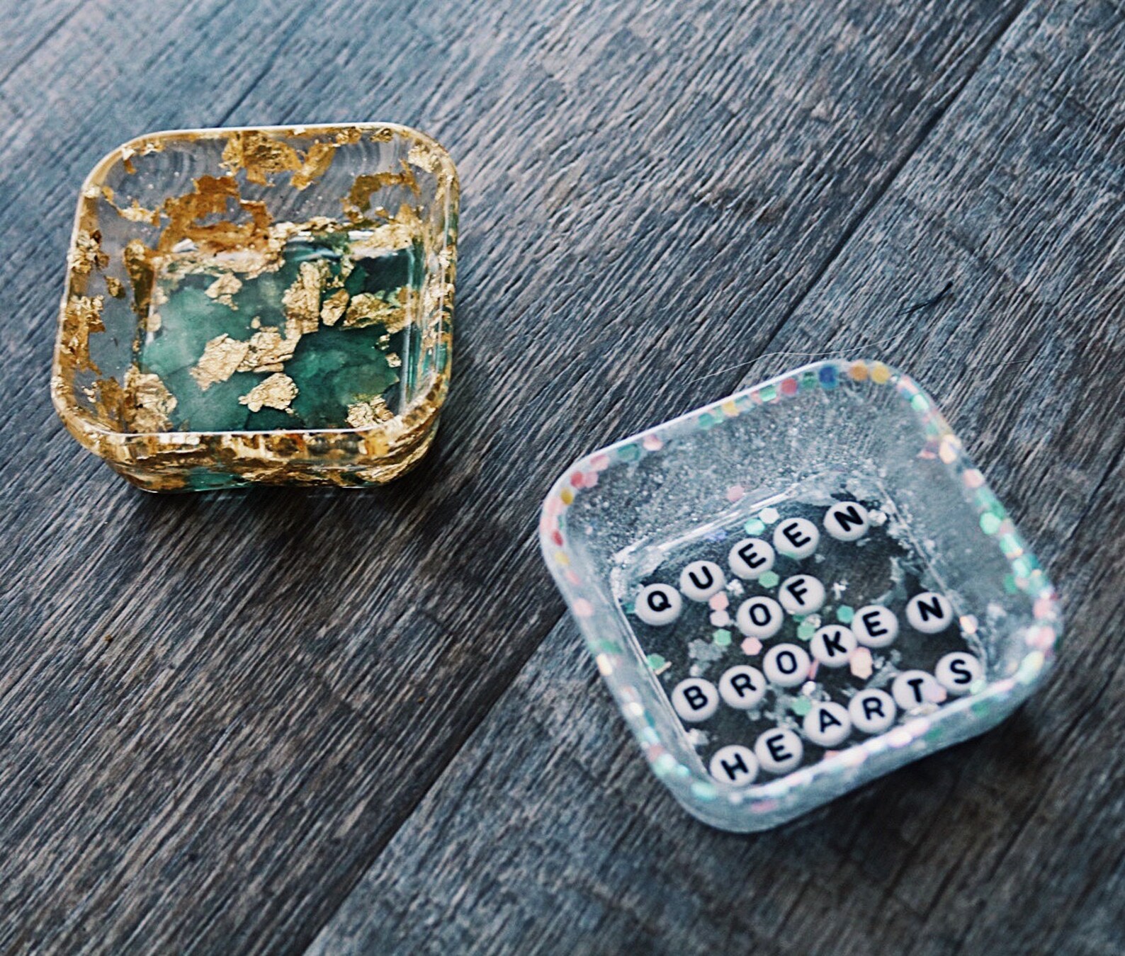 CUSTOM Small Resin Ashtray Etsy