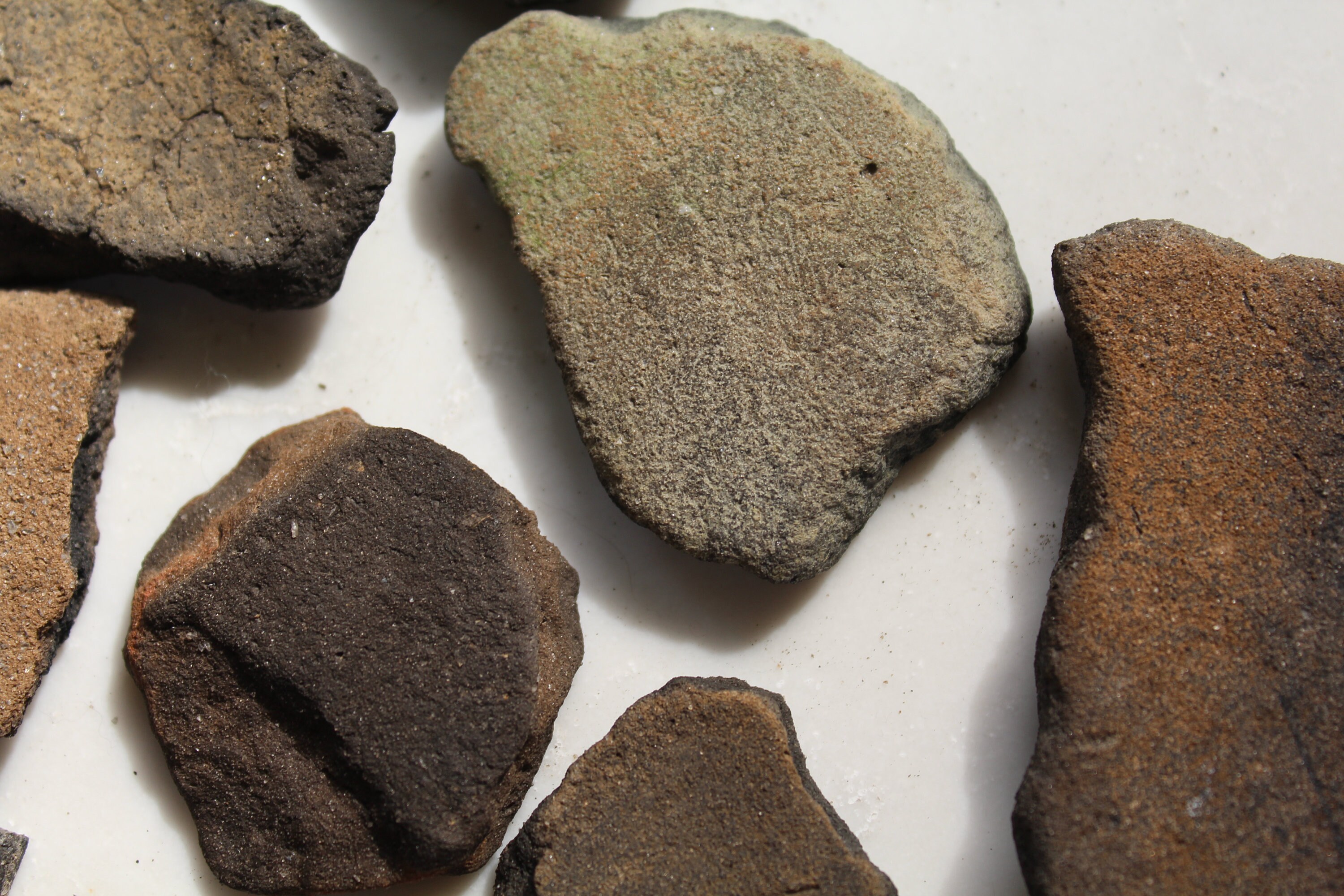 Local Florida Native American Pottery Shards Ancestral Work Etsy